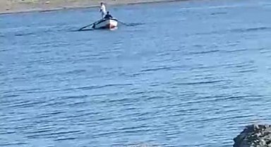 Yasağı dinlemeyip Kızılırmak'ta ağ serdiler