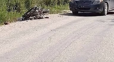 Yayladağı'nda trafik kazası: 2 yaralı