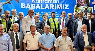 Yeşilyurt Belediyesinden mahalle muhtarlarına "Babalar Günü" vefası