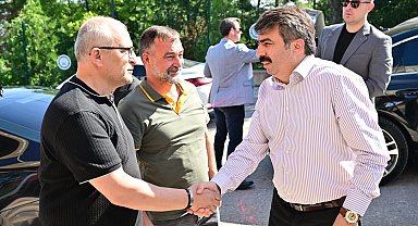 Yıldırım Belediye Başkanı Oktay Yılmaz, muhtarlarla bir araya geldi
