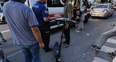 Yola dökülen yağ kazaya sebep oldu: 1 yaralı