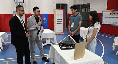 Yozgat'ta Deneyap atölyelerinde gençler projelerini tanıttı