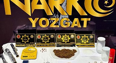 Yozgat'taki uyuşturucu operasyonunda 1 kişi tutuklandı