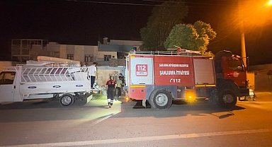 Yükselen alevler mahalleliyi sokağa döktü