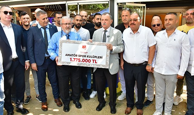 Yunusemre'den amatör spora 1 milyon 775 bin TL'lik destek