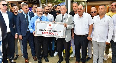 Yunusemre'den amatör spora 1 milyon 775 bin TL'lik destek