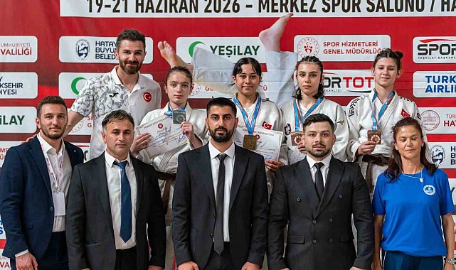 Yunusemreli judoculardan Hatay'da büyük başarı