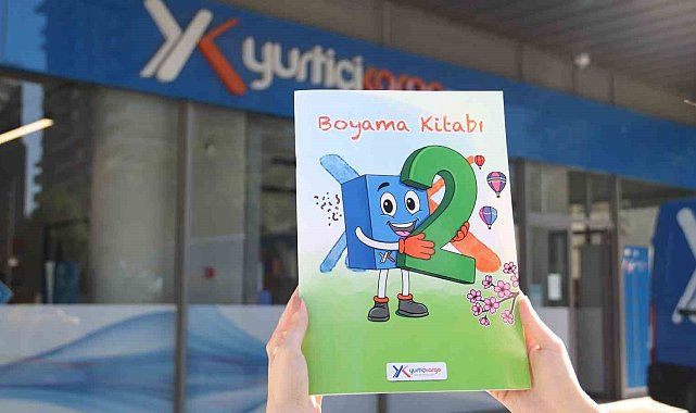 Yurtiçi Kargo, şubeleri aracılığıyla çocuklara boyama kitabı dağıtacak