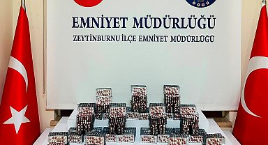 Zeytinburnu'nda 11 bin 60 sentetik ecza ele geçirildi