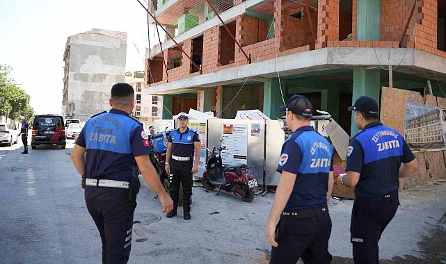 Zeytinburnu'nda LGS öncesi inşaatlarda çalışma yasağı uyarısı