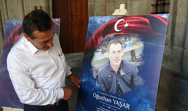 15 Temmuz şehidi oğlu için "Oğul" şiirini yazdı