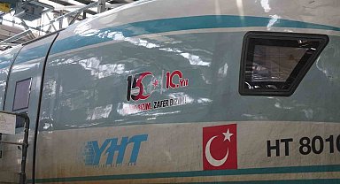 15 Temmuz'un 10'uncu yılında 10 YHT seti özel logoyla sefer yapacak