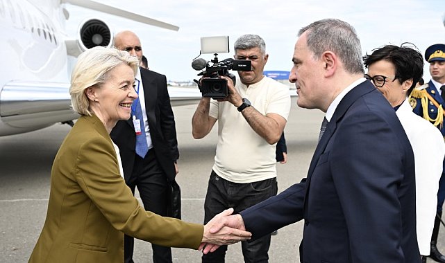 AB Komisyonu Başkanı Leyen, Azerbaycan'da