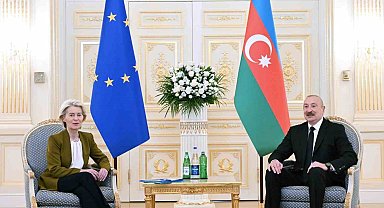 AB Komisyonu Başkanı Leyen: "Kafkasya'daki bağlantı projelerini desteklemek amacıyla 200 milyon euro hibe sağlayacağız"