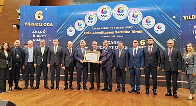 Adana Ticaret Odası'na '6 Yıldızlı Akreditasyon'