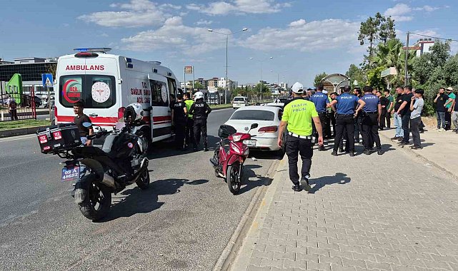 Adıyaman'da iki otomobil çarpıştı: 3 yaralı