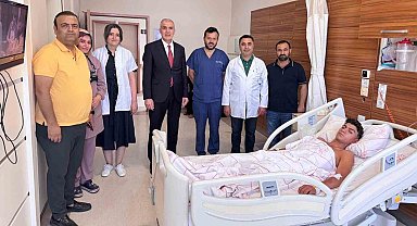 Adıyaman'da "Kunduracı Göğsü"ne kapalı yöntemle başarılı müdahale