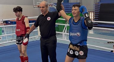 Afyonkarahisarlı muaythai sporcularından Türkiye Şampiyonası'nda büyük başarı