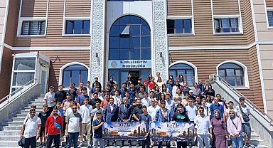 Ağrı'da "1071 Ruhundan Türkiye Yüzyılı Vizyonuna" gezi programının ilk kafilesi döndü