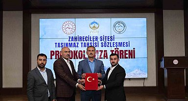Ağrı'da zahirecilik sektörüne yönelik yatırım için taşınmaz tahsis edildi
