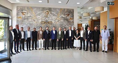 AK Parti Denizli heyetinden OSB ve DENİB'e ziyaretlerde bulundu