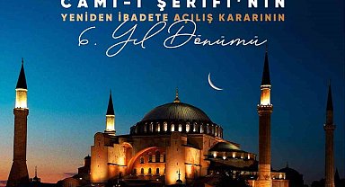 AK Parti Genel Başkan Yardımcısı Acar'dan Ayasofya paylaşımı