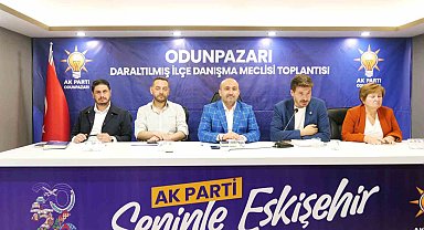 AK Parti Odunpazarı Daraltılmış İlçe Danışma Meclisi Toplantısı gerçekleştirildi