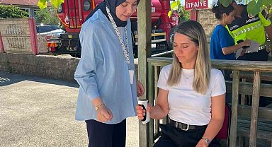 Akçakoca'da vatandaşların hareket yaşı ölçüldü