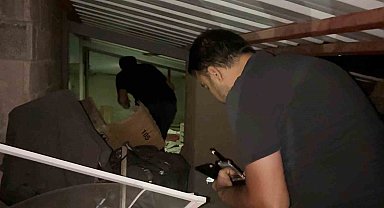 Aksaray'da hırsız ihbarı polisi alarma geçirdi
