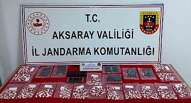 Aksaray'da uyuşturucu operasyonu: 3 tutuklama