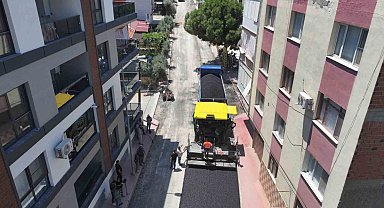 Alaşehir'de 3 bin tonluk asfalt hamlesi