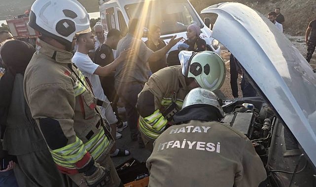 Altınözü'nde trafik kazasında 6 kişi yaralandı
