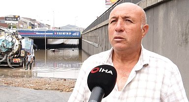 Ankara'da aracını sel sularına kaptıran adam gözyaşlarına hakim olmadı: "Arabam artık kullanılamaz halde, hala borcunu ödüyorum"