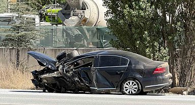 Ankara'da trafik kazası: 3 yaralı