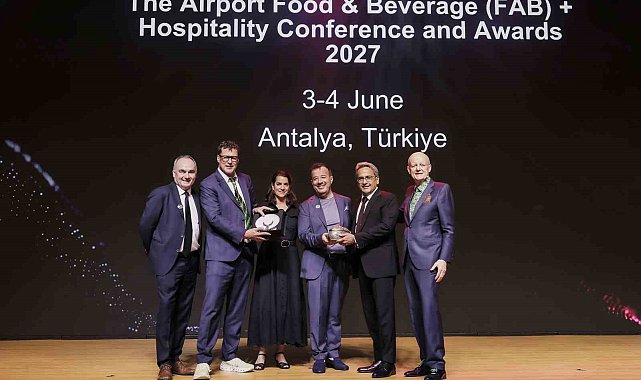 Antalya Havalimanı BFA ile yiyecek-içecekte Avrupa'nın en iyisi seçildi