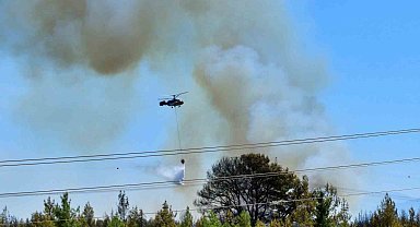 Antalya'da ormanlık alandaki yangın kontrol altına alındı