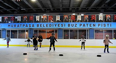 Antalya'nın yaz aylarında serinleten adresi: Dağyakası Buz Pisti