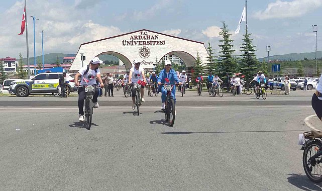 Ardahan'da bisiklet festivali başladı