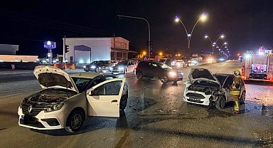 Arsuz'da trafik kazası: 2 yaralı