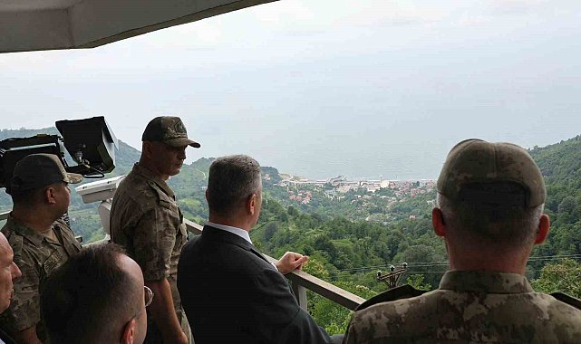 Artvin Valisi Ergün'den Gürcistan sınır karakollarında denetim