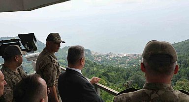 Artvin Valisi Ergün'den Gürcistan sınır karakollarında denetim