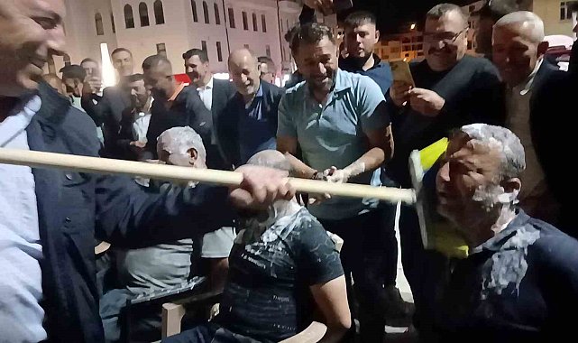 Asırlık gelenek damadın yakınlarına zor anlar yaşattı