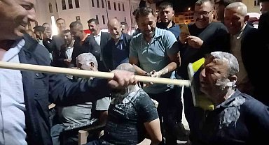 Asırlık gelenek damadın yakınlarına zor anlar yaşattı