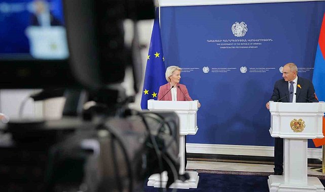 Avrupa Komisyonu Başkanı Leyen, Paşinyan ile görüştü