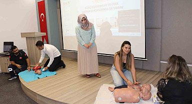 Aydın Ticaret Odası üyeleri ilk yardım eğitimi aldı