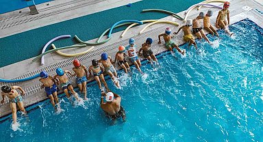 Aydın'da çocuklar yaz tatilini sporla değerlendiriyor