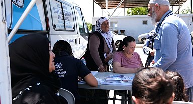 Aydın'da mobil diş klinikleri vatandaşların ayağına gidiyor