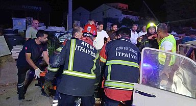 Aydın'da zincirleme trafik kazası: 3 yaralı