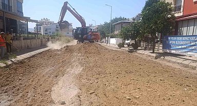 Aydın'ın dört bir yanında yol çalışmaları sürüyor