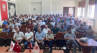 Aydınlı çiftçilere 'bitki koruma' eğitimi